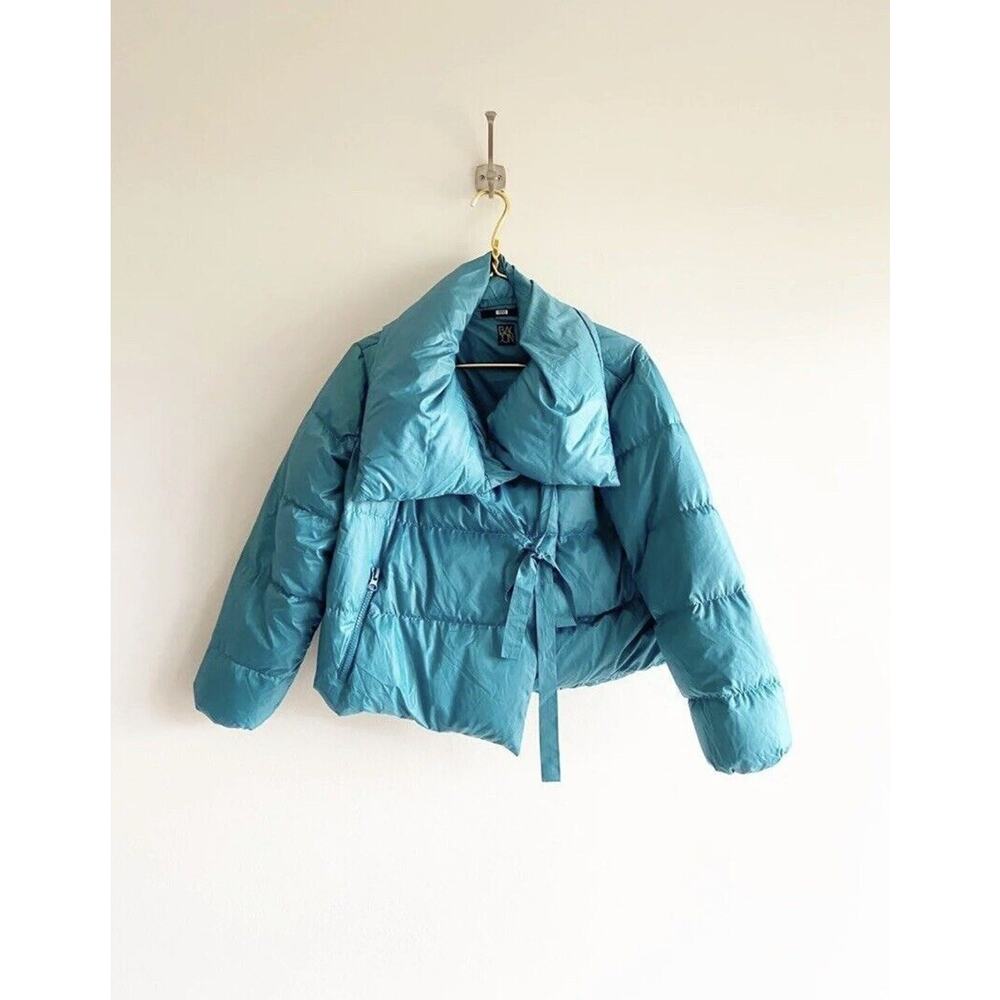 Bacon Blue Puffa Down Jacket Small - image 8